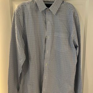 Fair lame men’s long sleeve button down shirt